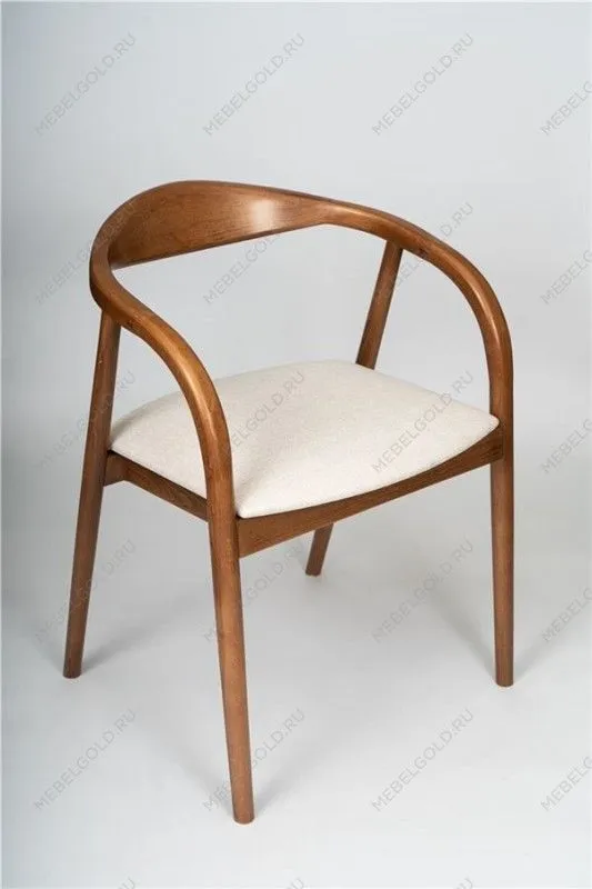 Полукресло венское Diona (светлый орех/ткань Тесла 01) | изображение 2