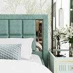 Кровать Замира 180x200 см оливковый | изображение 3