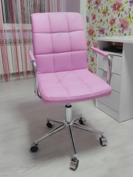 Кресло компьютерное Signal Q-022 (розовый) | изображение 3