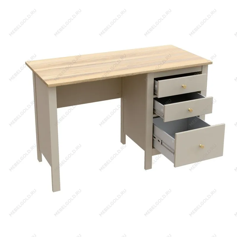 САГА стол письменный 120х56 кашемир/ясень | изображение 5