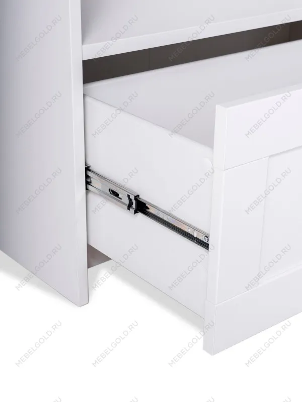 Стеллаж Сириус, 1 ящик, 78х35х190 см, белый | изображение 10