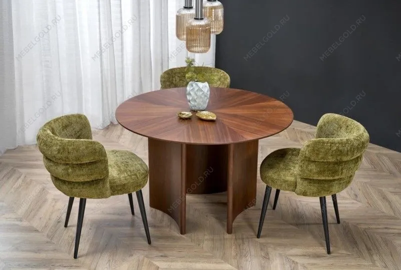 Стол обеденный Halmar CALDO 120 (орех/орех) | изображение 1