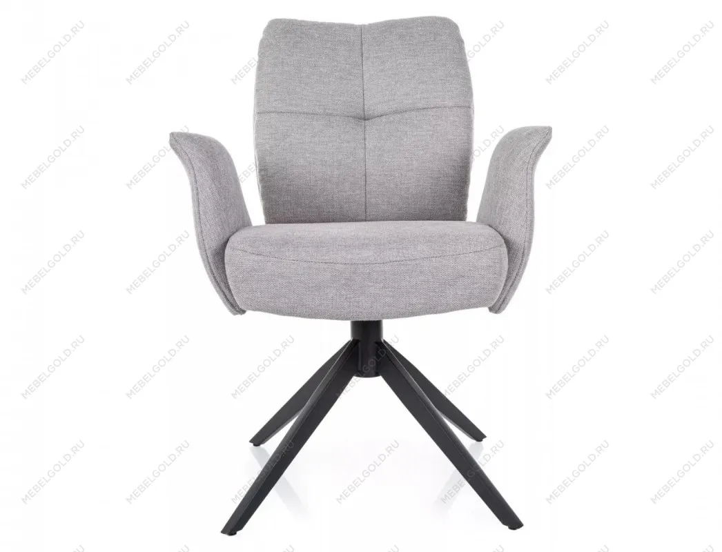 Стул кухонный Signal WING Brego 02 поворотный (светло-серый/черный) | изображение 1