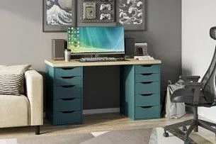 Мебель Ингар (Серо-бирюзовый)