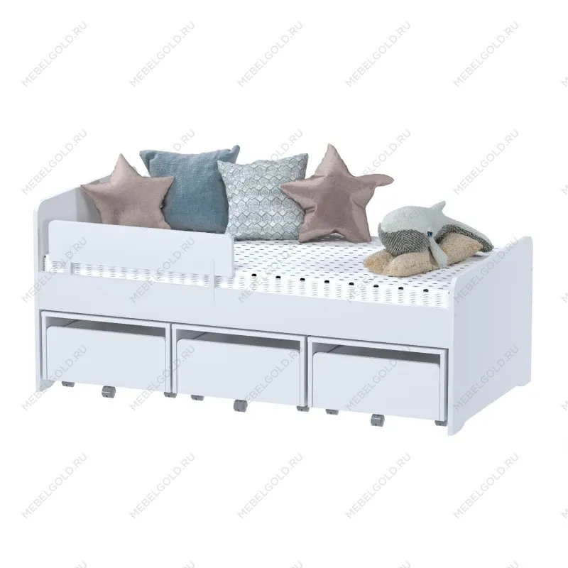 ПИКСИ бортик для кровати 73,5х15х2,2, робкий подснежник | изображение 4