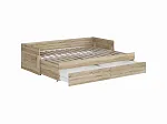Лобня - БРИМНЭС / СИРИУС кровать раздвижная ИКЕА / IKEA 80х200 сонома | изображение 1