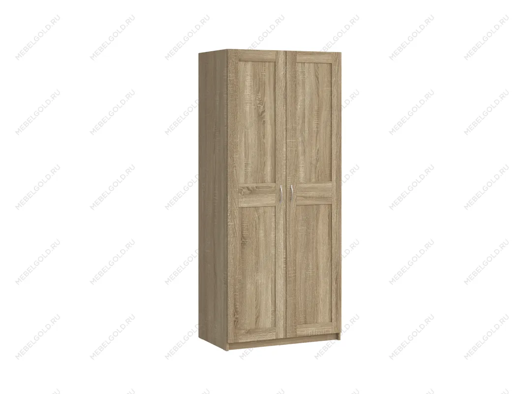 Шкаф Макс, 2 двери, 100х61х233 см, дуб сонома