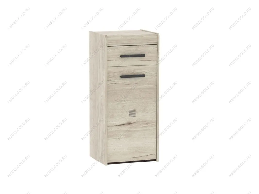 Тумба 450 ПМ-5 высокая, Мале (450*384*1020) Дуб галифакс белый, 50504