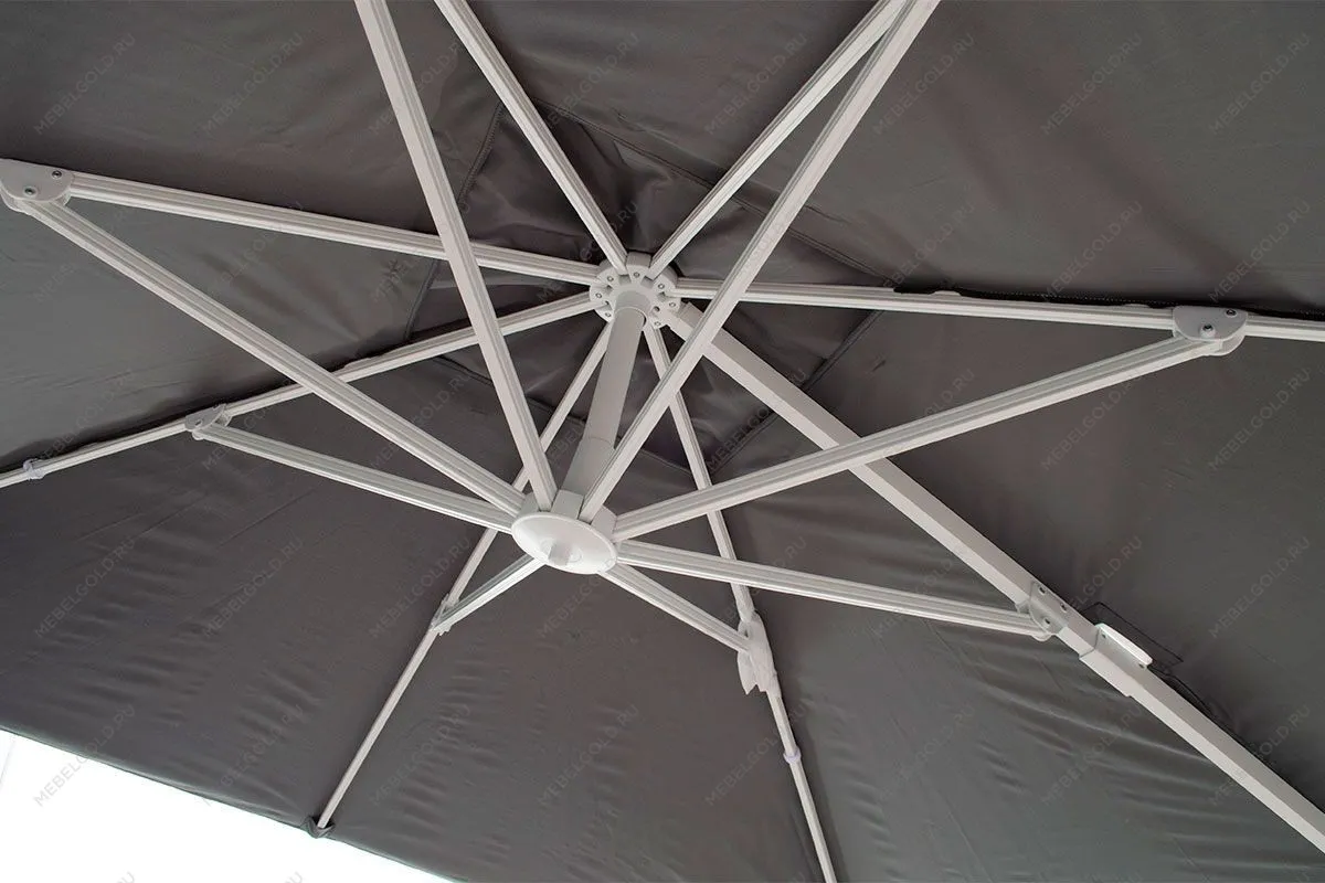 Зонт Севилья 3*3м, цвет серый | изображение 3
