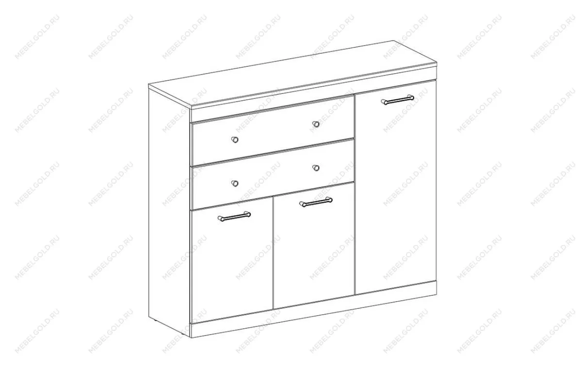 Тумба Джаггер 3D2S - Выставка Лобня | изображение 1