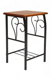 Тумба прикроватная PICCOLO Красный, Черный