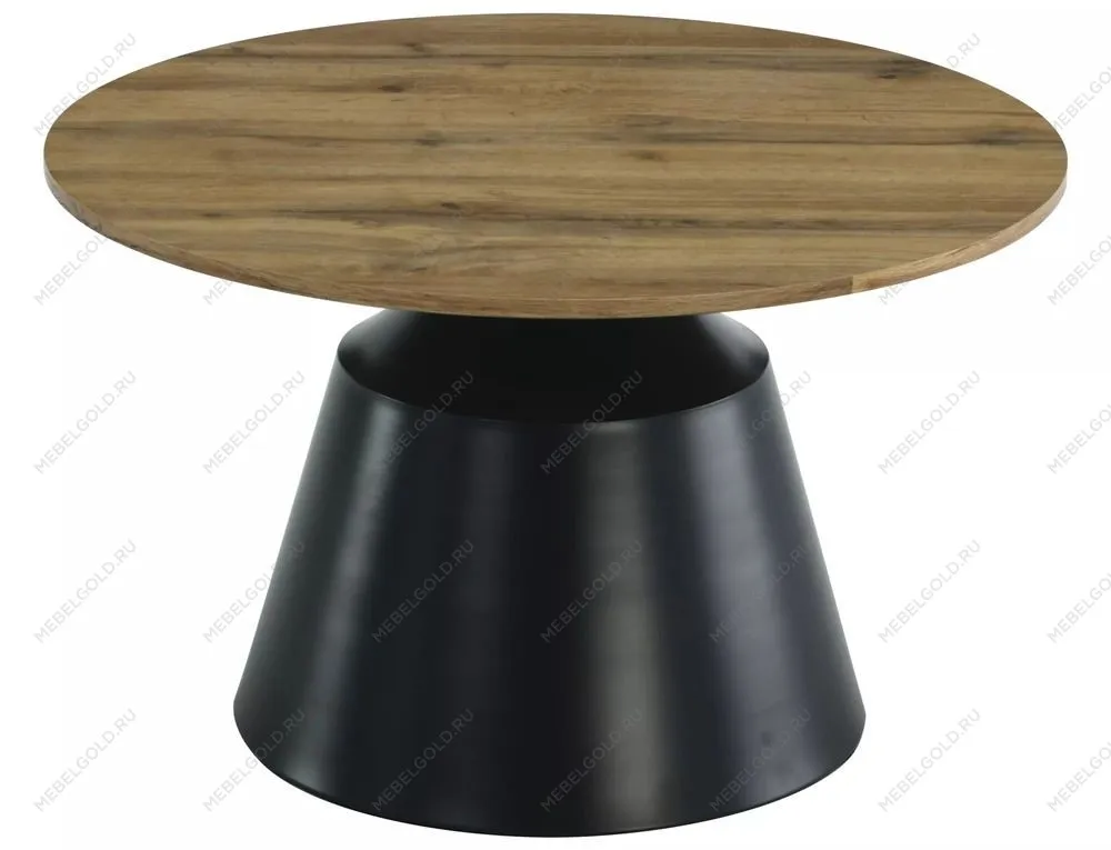 Комплект Signal ITAKA (2 стола журнальных) (дуб артизан/черный) 70/40, 50/50 | изображение 1