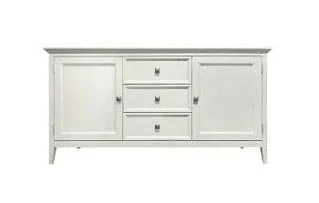 Комод 2 дверки 3 ящика Manhattan (Молочный)