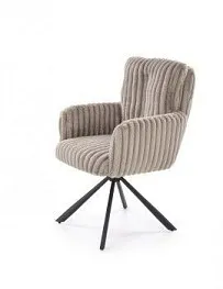 Стул кухонный Halmar K572 поворотный (серый/черный)