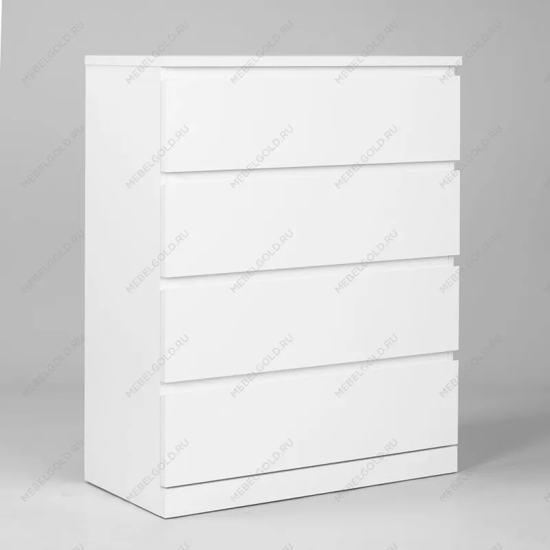 МАЛЬМ / VARMA Комод ИКЕА / IKEA 4, 80x100x40, пигмент, белый | изображение 1