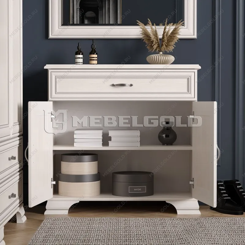 Лобня - Тумба Тиффани 2D1S вудлайн кремовый | изображение 3