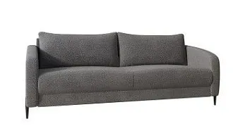 Диван Стелла 3х местный серый