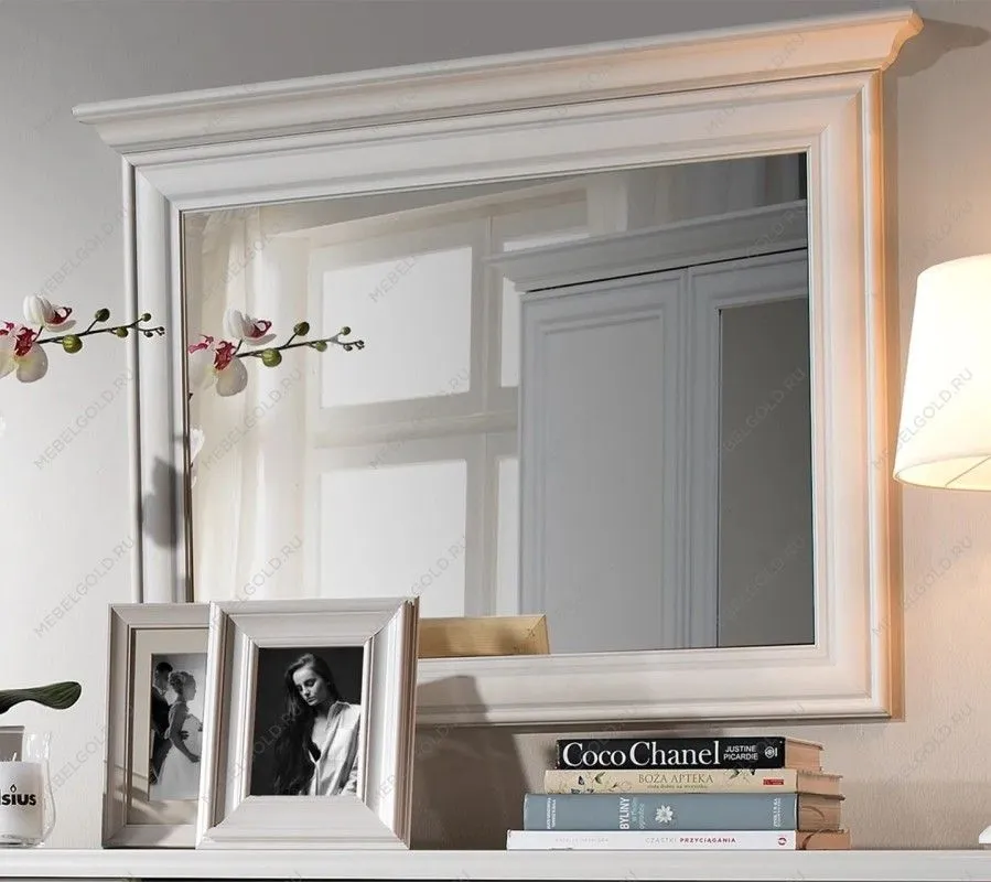 Зеркало Кентаки LUS/90 белый | изображение 1