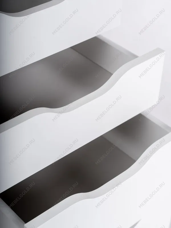 Комод Ингар, 5 ящиков, 36x71x53 см, белый | изображение 11