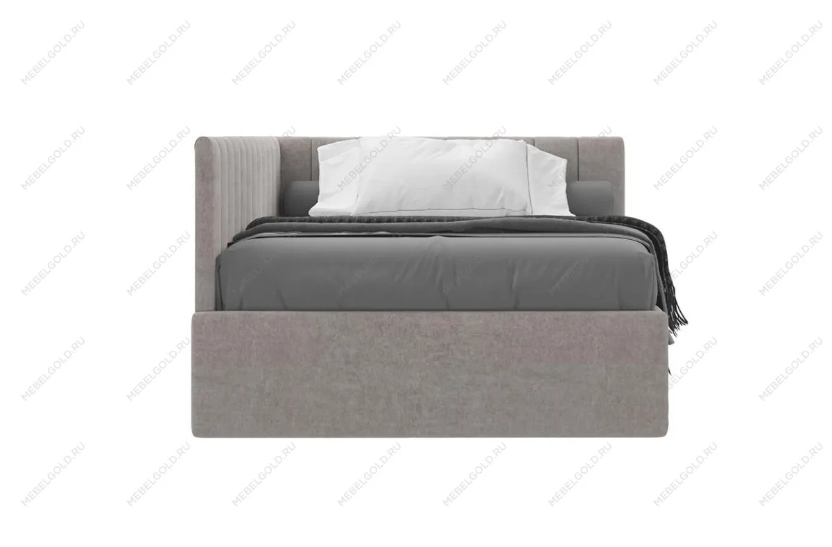 Кровать Сингл 120 угловая с подъемником. Цвет SIMPLE 5 | изображение 4