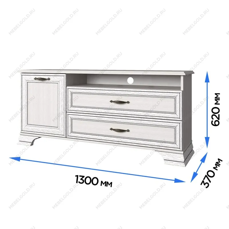 Тумба Тиффани RTV 1D2SN вудлайн кремовый - Выставка м. Марьина роща | изображение 2