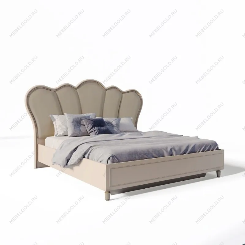 Кровать Диана 160х200 бежевый