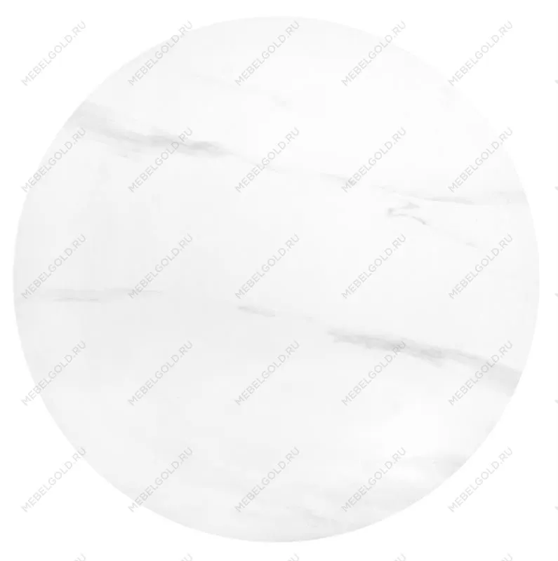 Стол журнальный Halmar LEILA 2 (белый мрамор/черный) | изображение 6