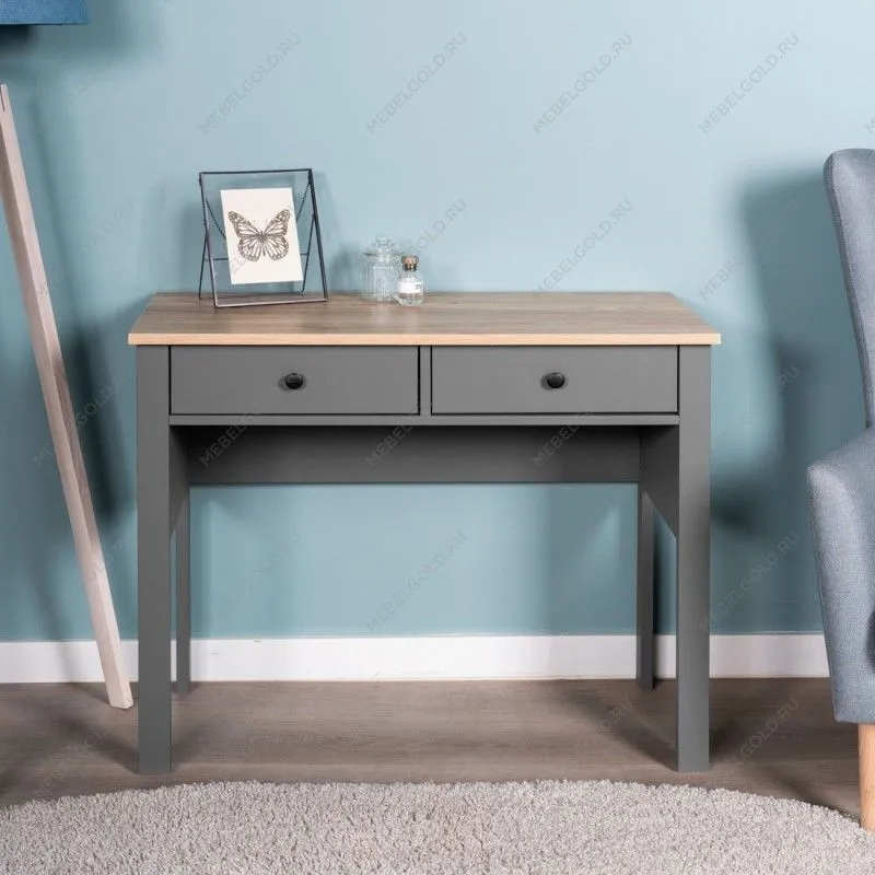 САГА стол туалетный 92х45 серый/ясень | изображение 4