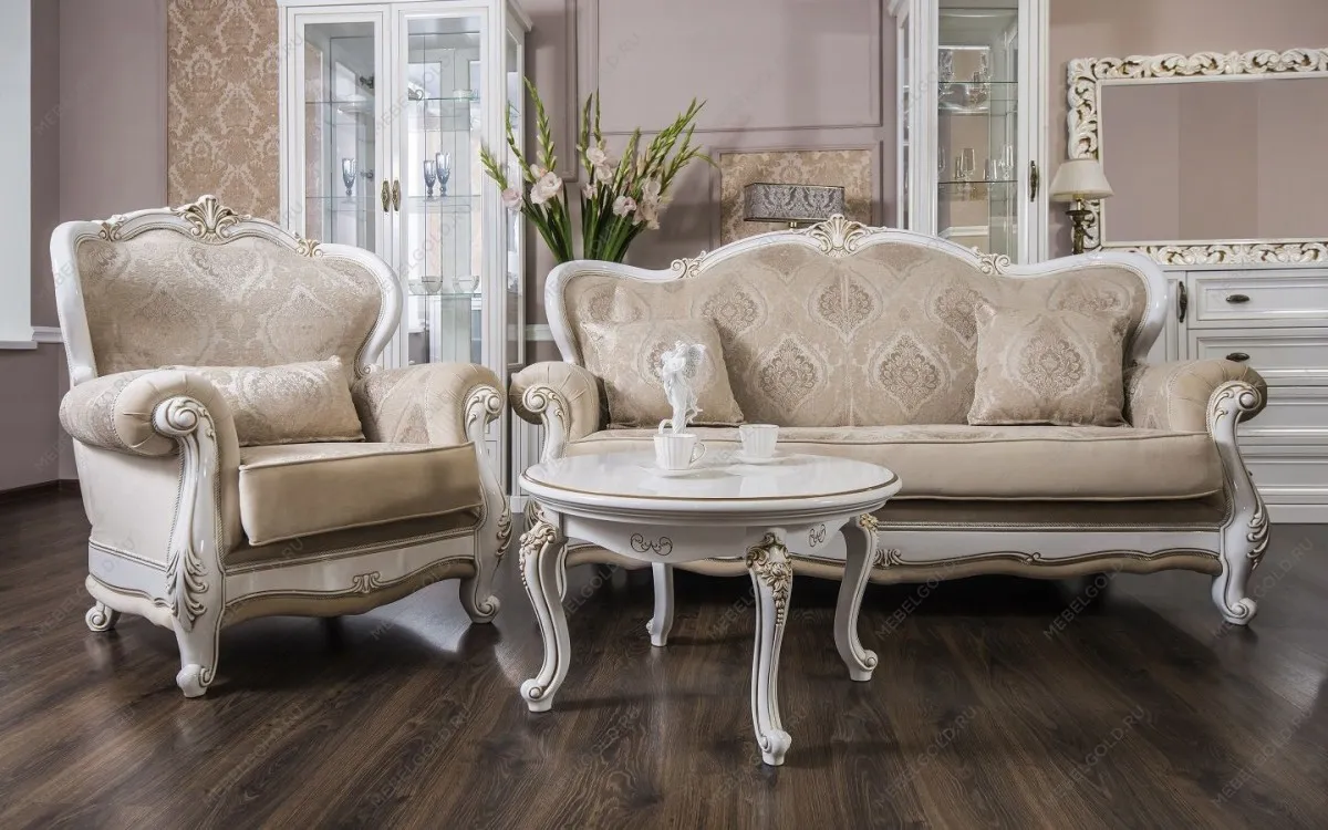 Кресло Натали белый глянец | изображение 3