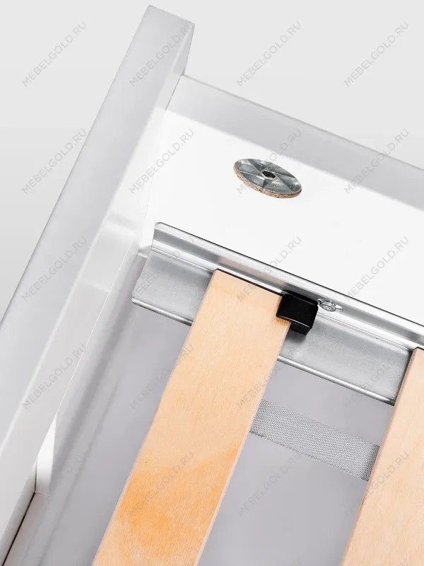 Кровать двуспальная Сириус, 160х200 см, белая | изображение 18