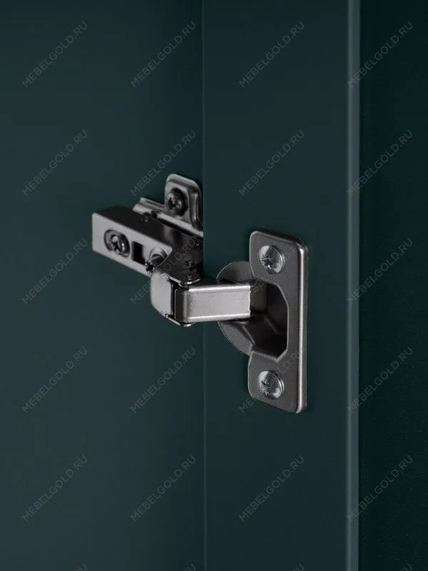 Шкаф с витриной Сага, 90х41х215 см, темно-бирюзовый | изображение 5