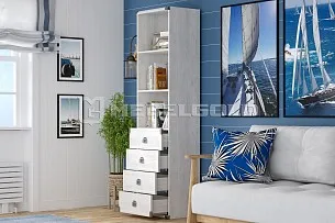 Стеллаж Индиана JREG4SO/50 сосна каньон