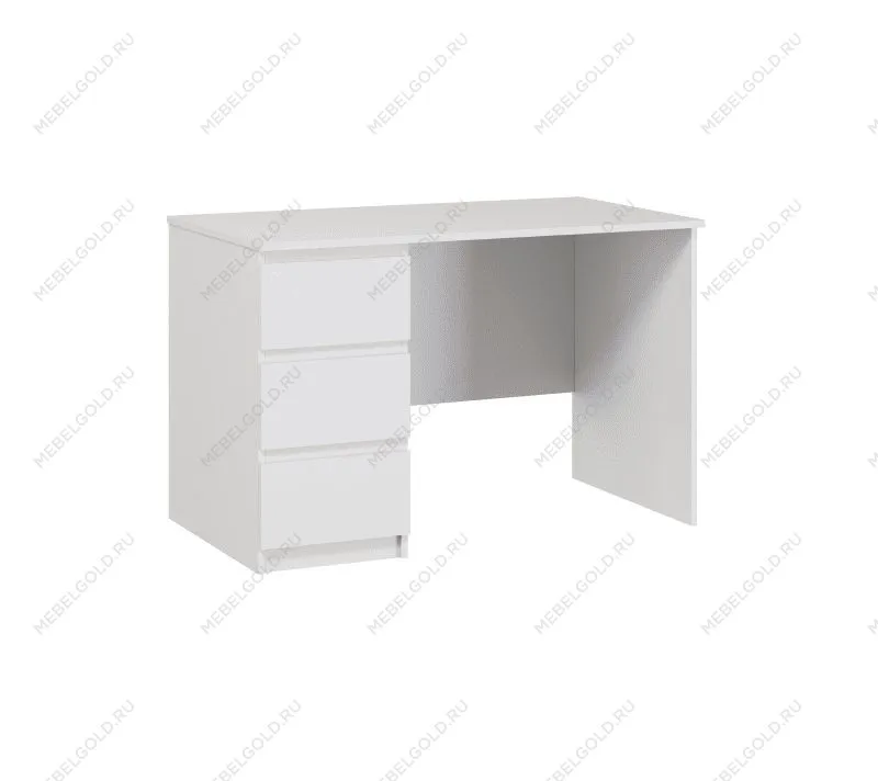 КАСТОР (KULLEN) стол письменный ИКЕА / IKEA 3 ящика 116х65 белый | изображение 4