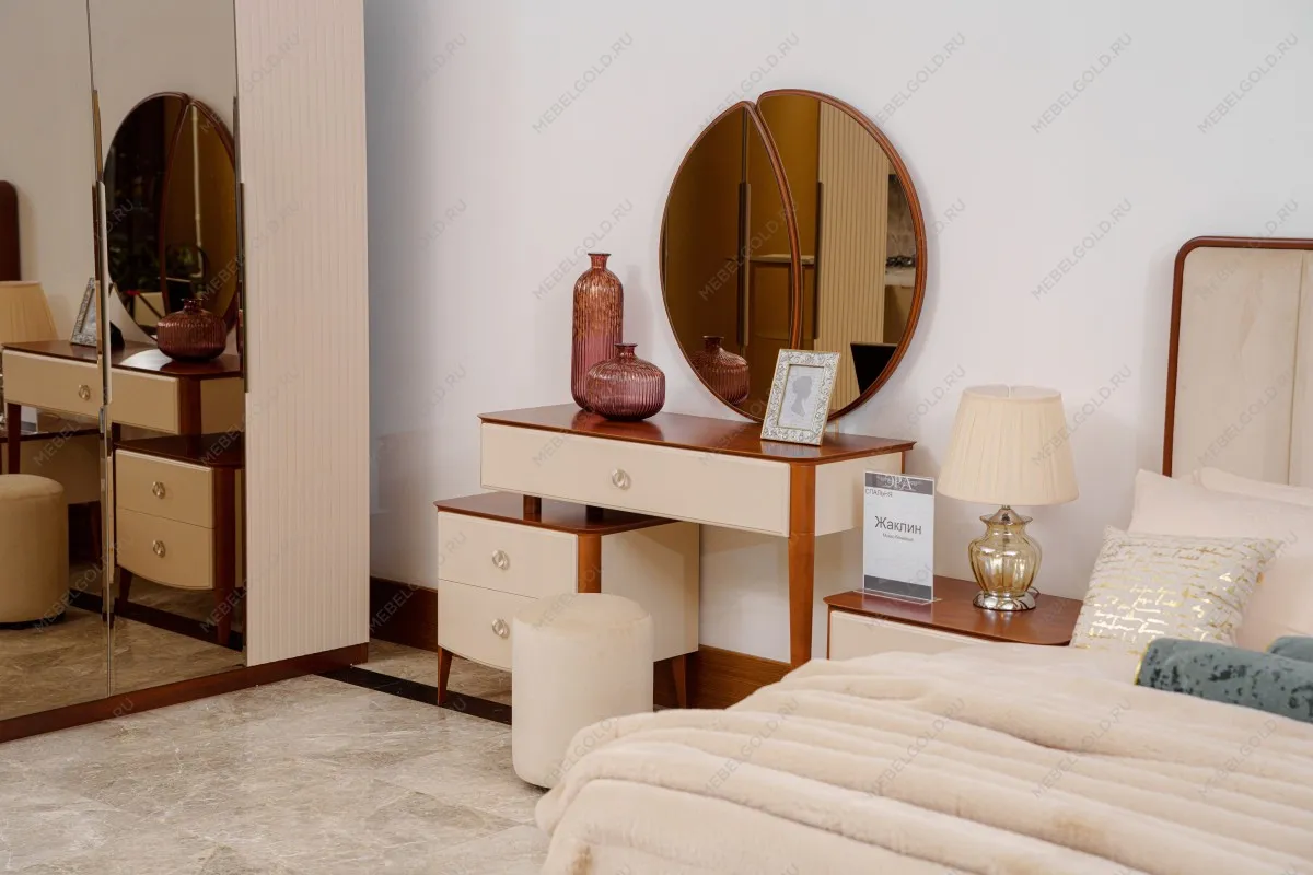 Шкаф Жаклин 5-дверный бежевый | изображение 21