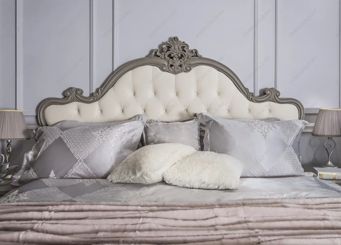 Кровать Мишель Лайт 180х200 см серый камень | изображение 3