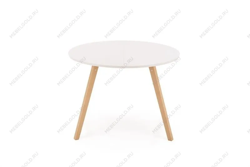 Стол обеденный Halmar RUBEN 102 (кашемир/натуральный) | изображение 7