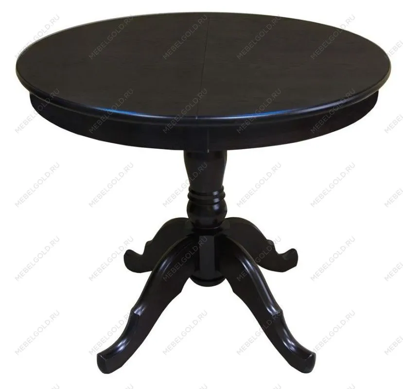 Стол Круглый D1020 (Венге/массив березы, МДФ, ШПОН)