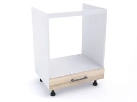 Стол под духовой шкаф СД-60, Дублин (600*470*820) Дуб галифакс белый, 21610