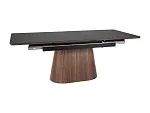 Стол обеденный Signal MONACO 160 (черный/орех) | изображение 1