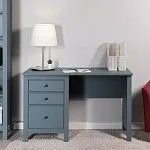 САГА стол письменный 120х56 темно-бирюзовый | изображение 4