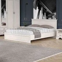 Кровать Тиффани 160 с подъемным механизмом вудлайн кремовый