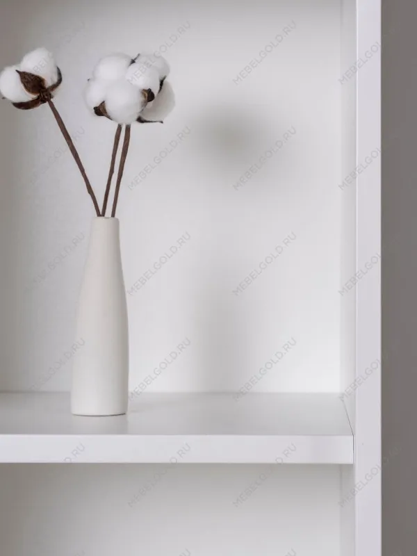 Стеллаж Сириус, 5 полок, 78х35х190 см, белый | изображение 1