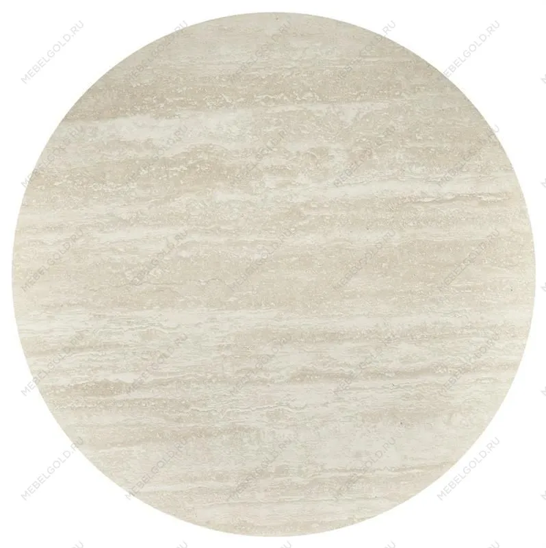 Стол обеденный Halmar TOLIO 90 (травертин/кашемир) | изображение 9