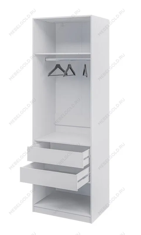 Шкаф Отис МН-039-08 П2 с фасадом ЛДСП (графит) | изображение 1