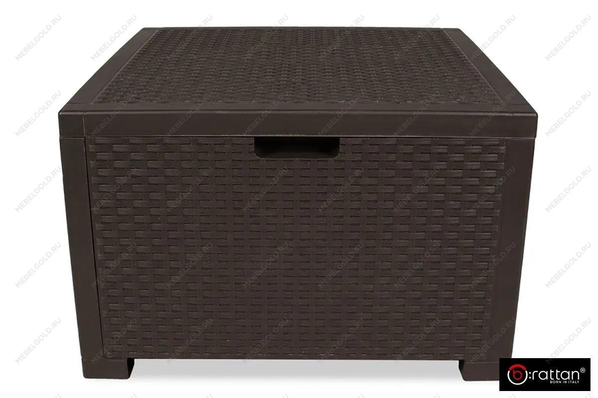 Ящик для подушек для мебели коричневый | изображение 1