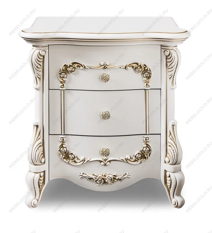 Тумба прикроватная Анна Мария белый матовый | изображение 1