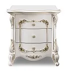 Тумба прикроватная Анна Мария белый матовый | изображение 1