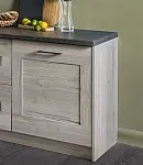 ЗН заглушка нижняя(820), Дублин (820*16*570) Дуб галифакс белый, 21505 | изображение 1