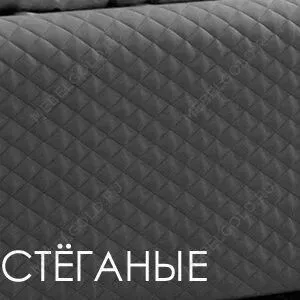 Кровать Римини 1,8 м, с подъемным механизмом (антрацит), РМКР180-2[3], стеганые царги | изображение 2