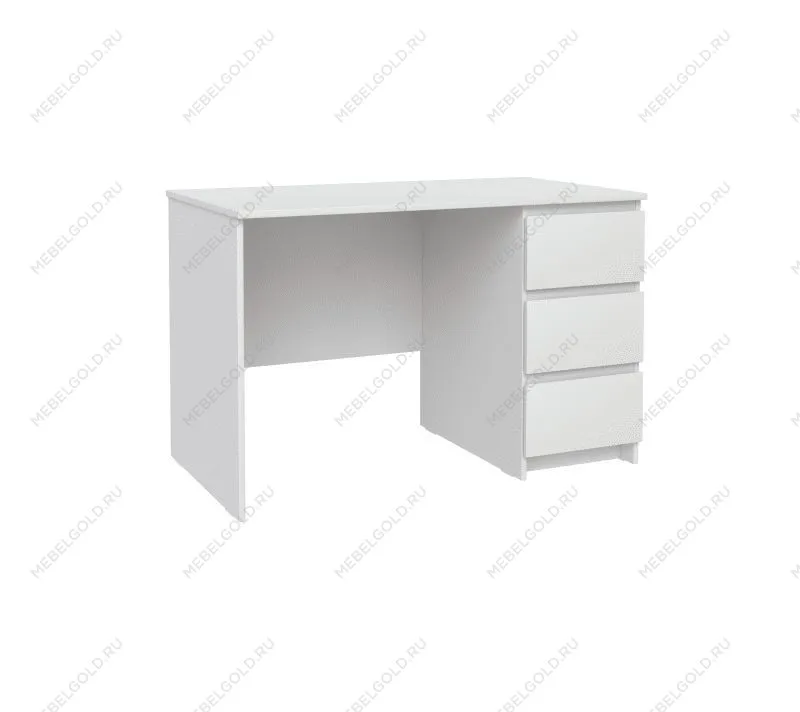 КАСТОР (KULLEN) стол письменный ИКЕА / IKEA 3 ящика 116х65 белый | изображение 3